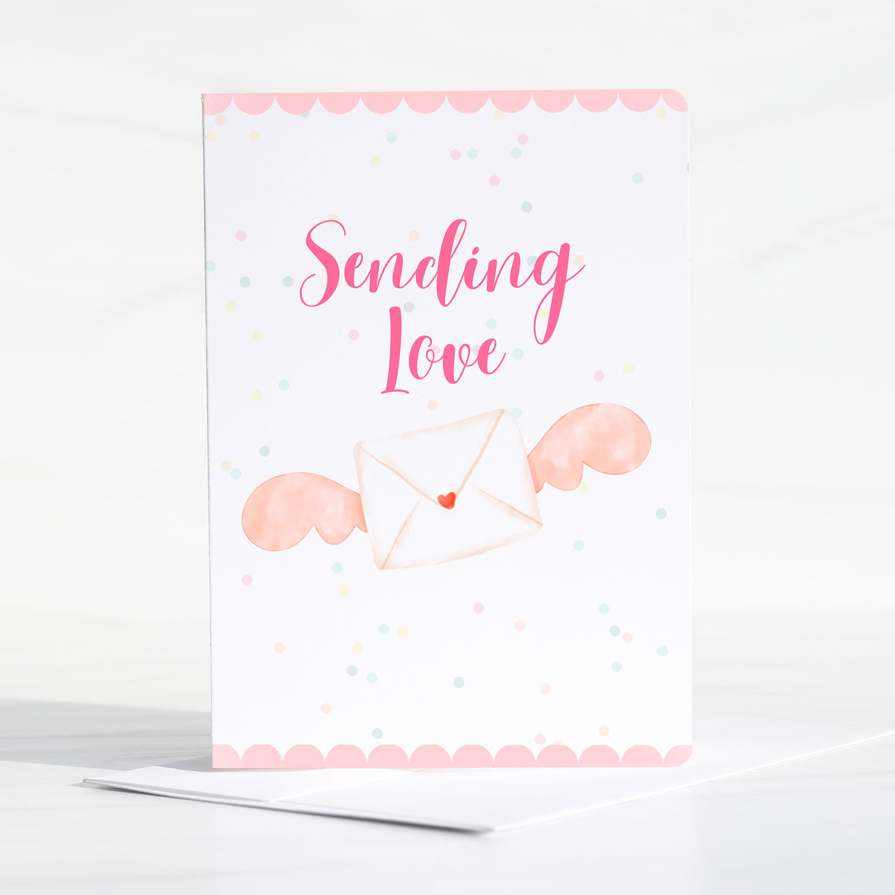 Sending Love Card