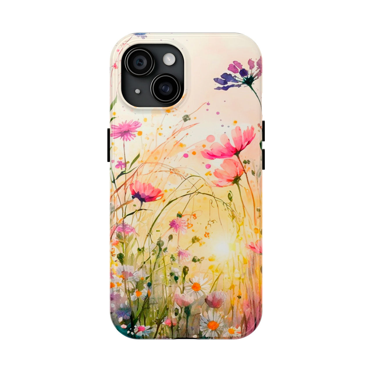 iPhone Watercolor Wildflower Case