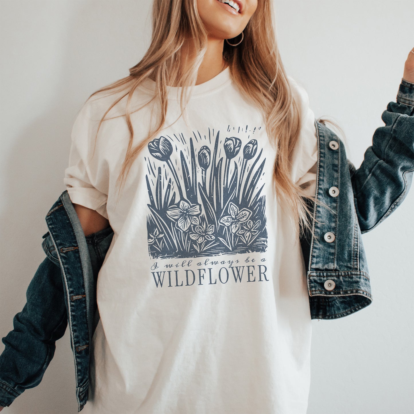 Always A Wildflower Comfort Colors Tee
