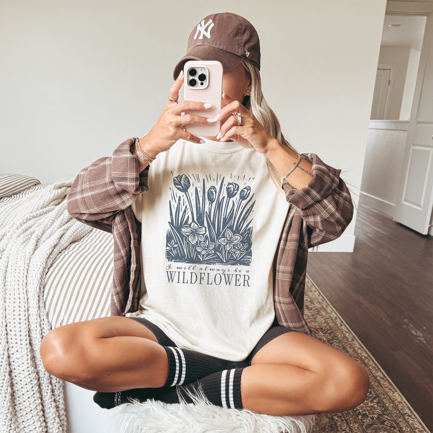 Always A Wildflower Comfort Colors Tee