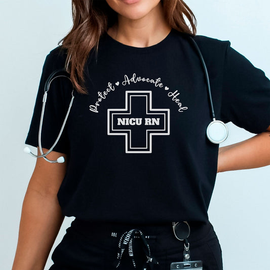 Protect, Advocate, Heal NICU Nurse Tee