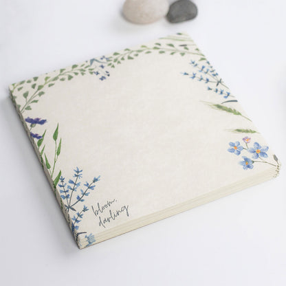 Floral Desktop Notepad