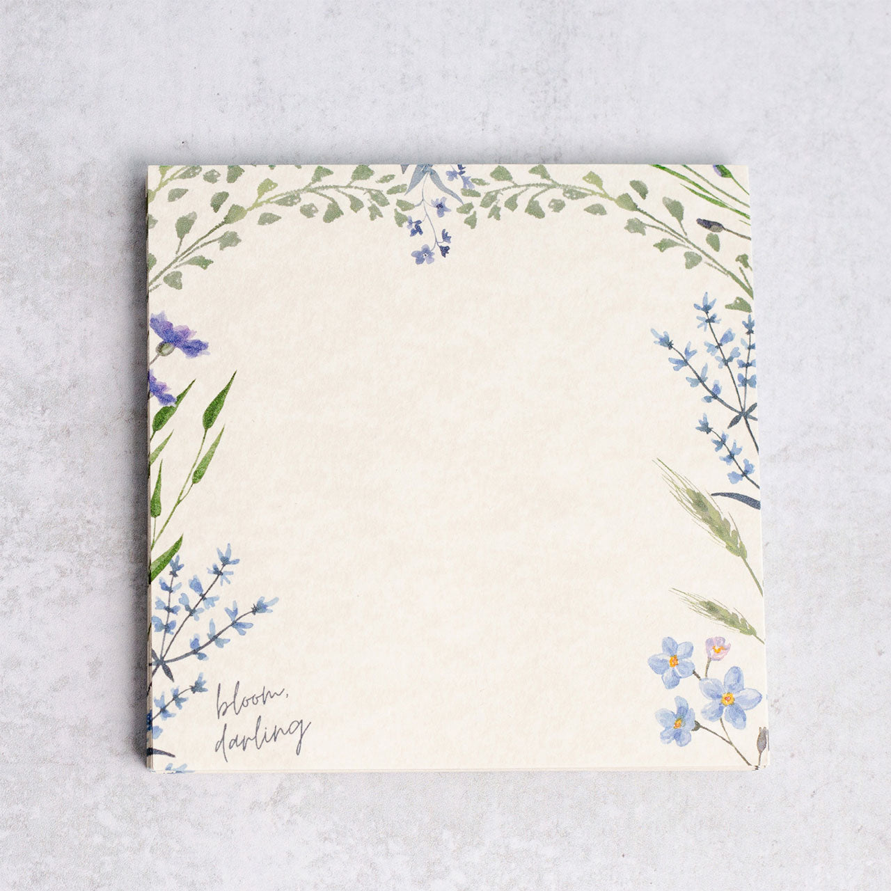 Floral Desktop Notepad