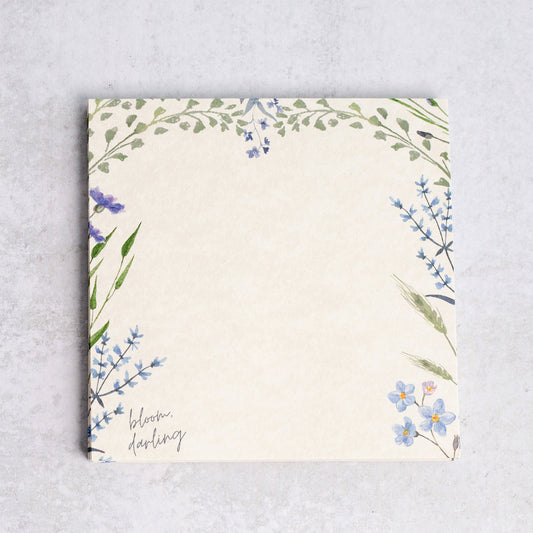 Floral Desktop Notepad