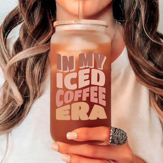 Iced Coffee Era Sipper Glass