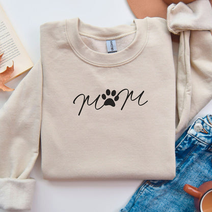 Personalized Dog Mom Sweatshirt