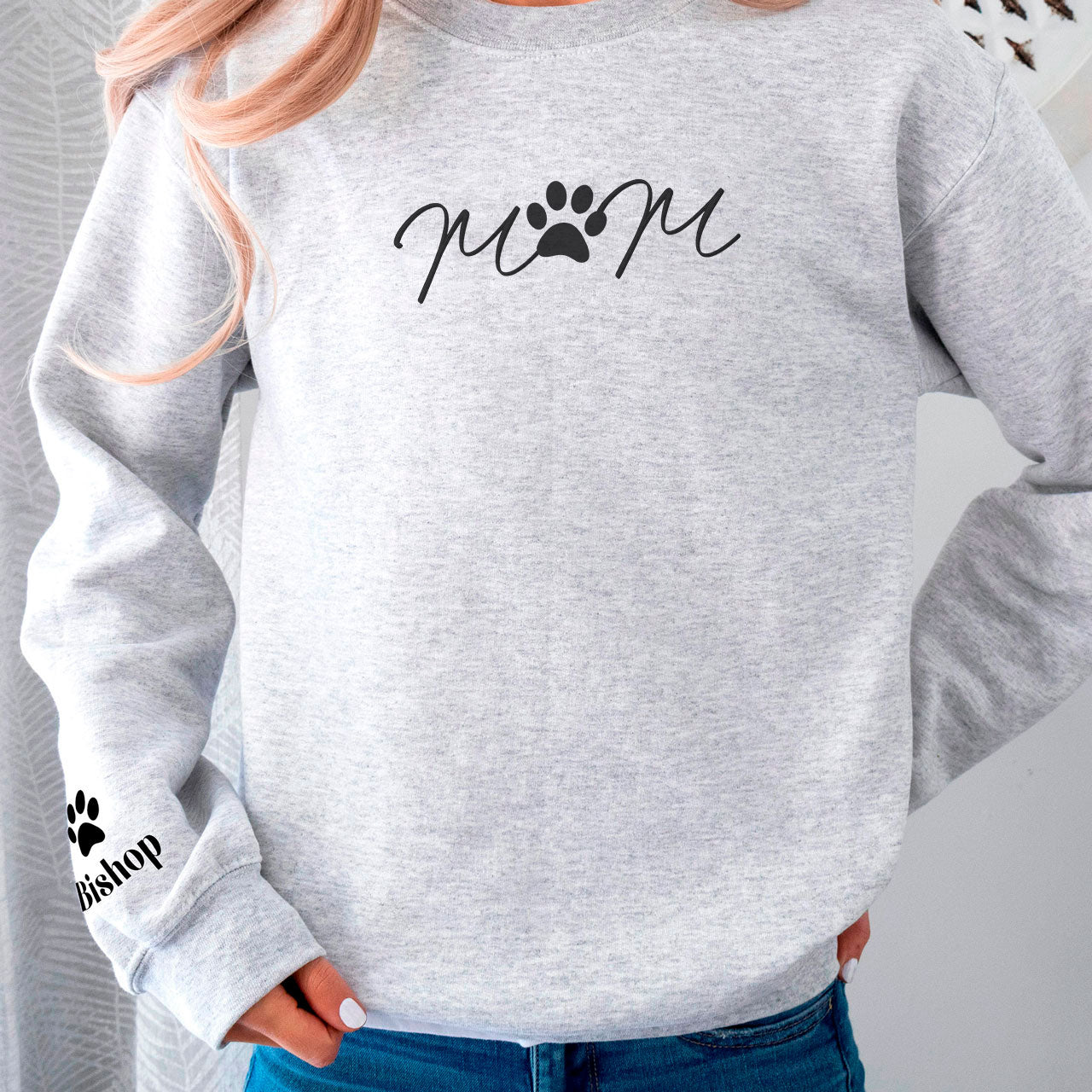 Personalized Dog Mom Sweatshirt