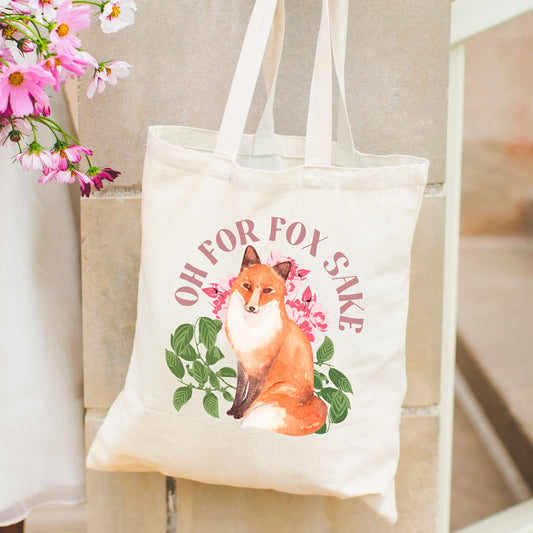 For Fox Sake Tote Bag