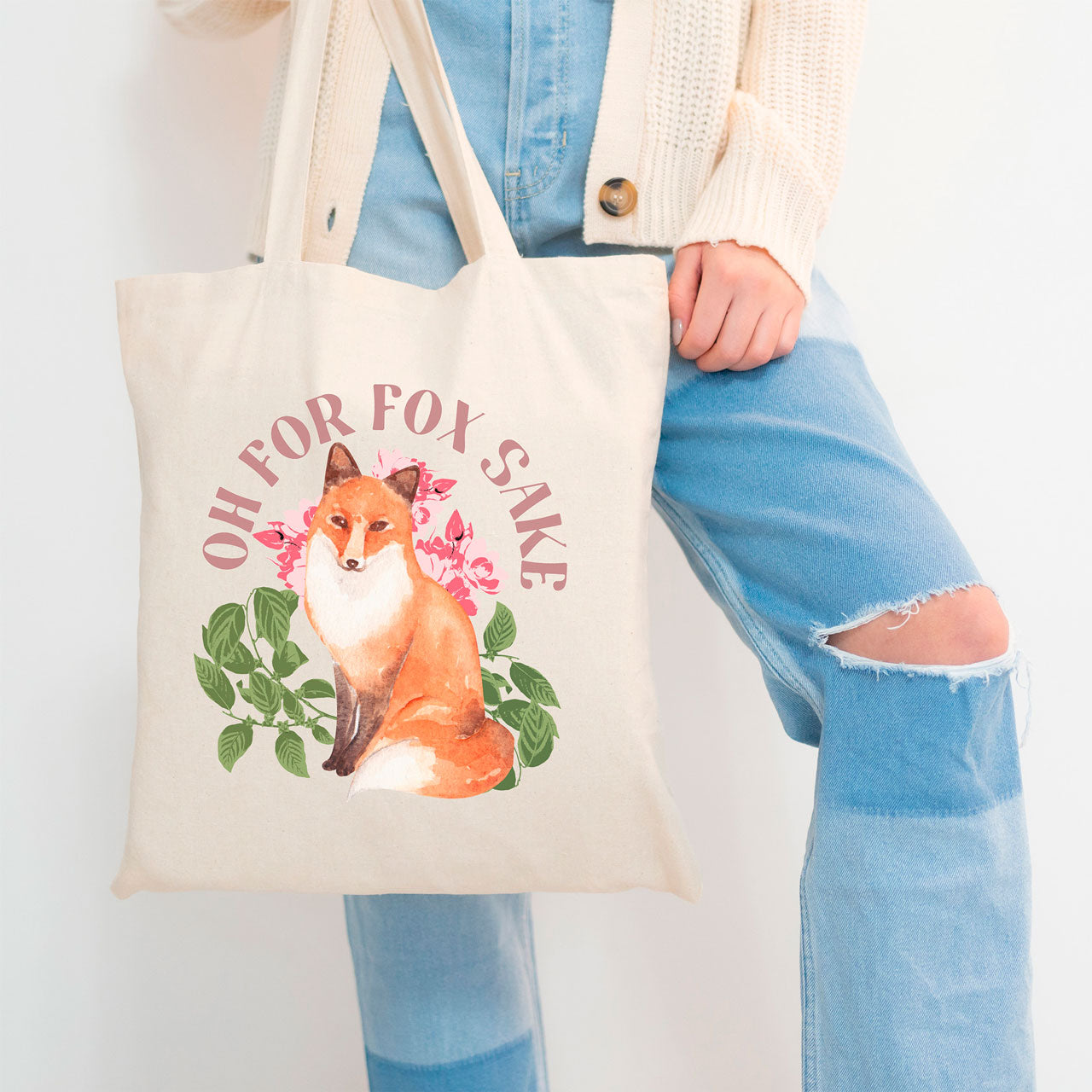 For Fox Sake Tote Bag