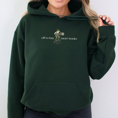 Reading Frog Hoodie Sweatshirt