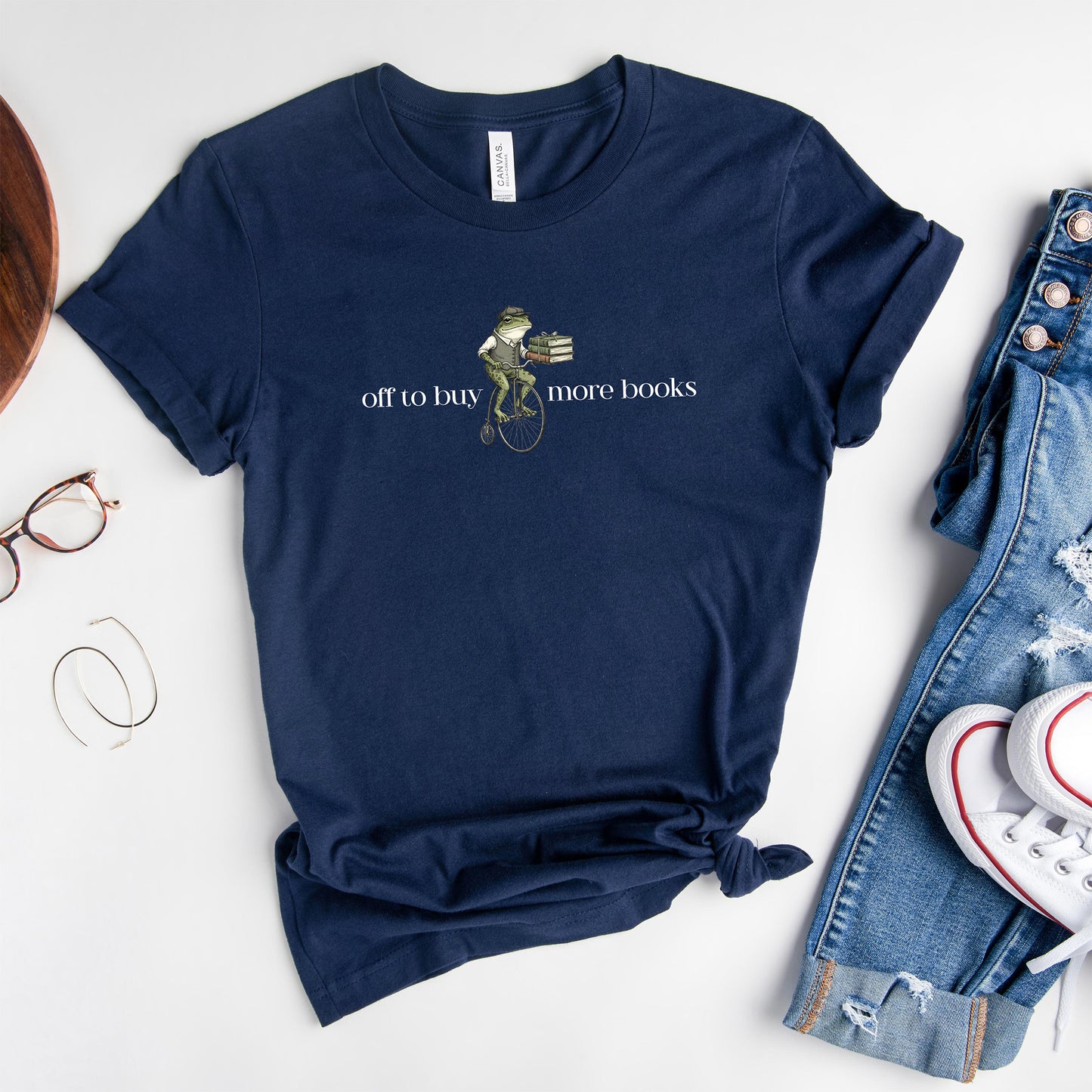 Reading Frog Tee Shirt