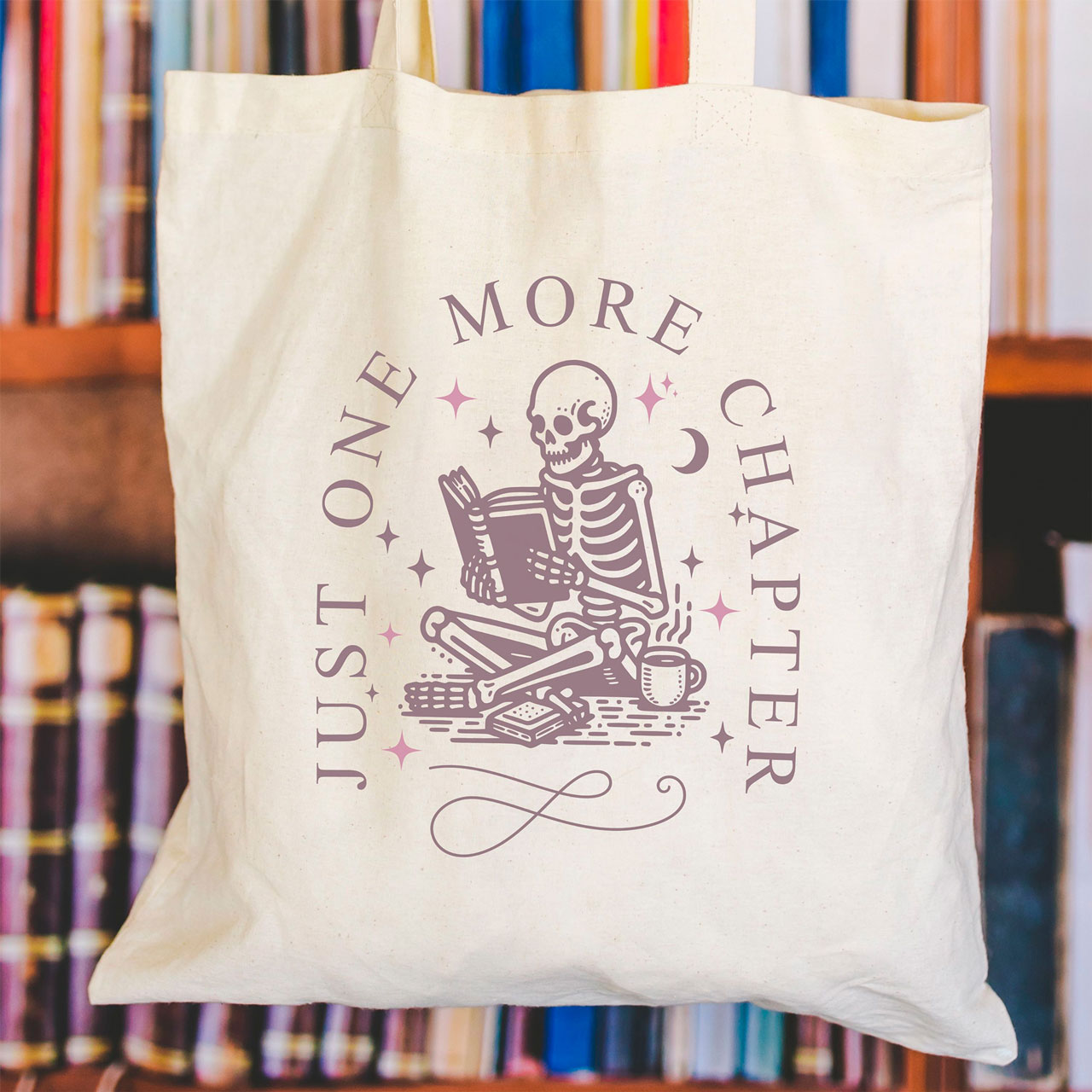 One More Chapter Tote Bag