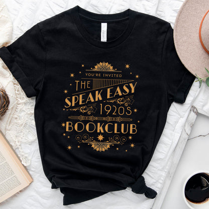 Speakeasy Bookclub Tee