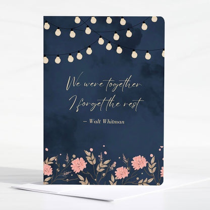 Romantic Quote Card